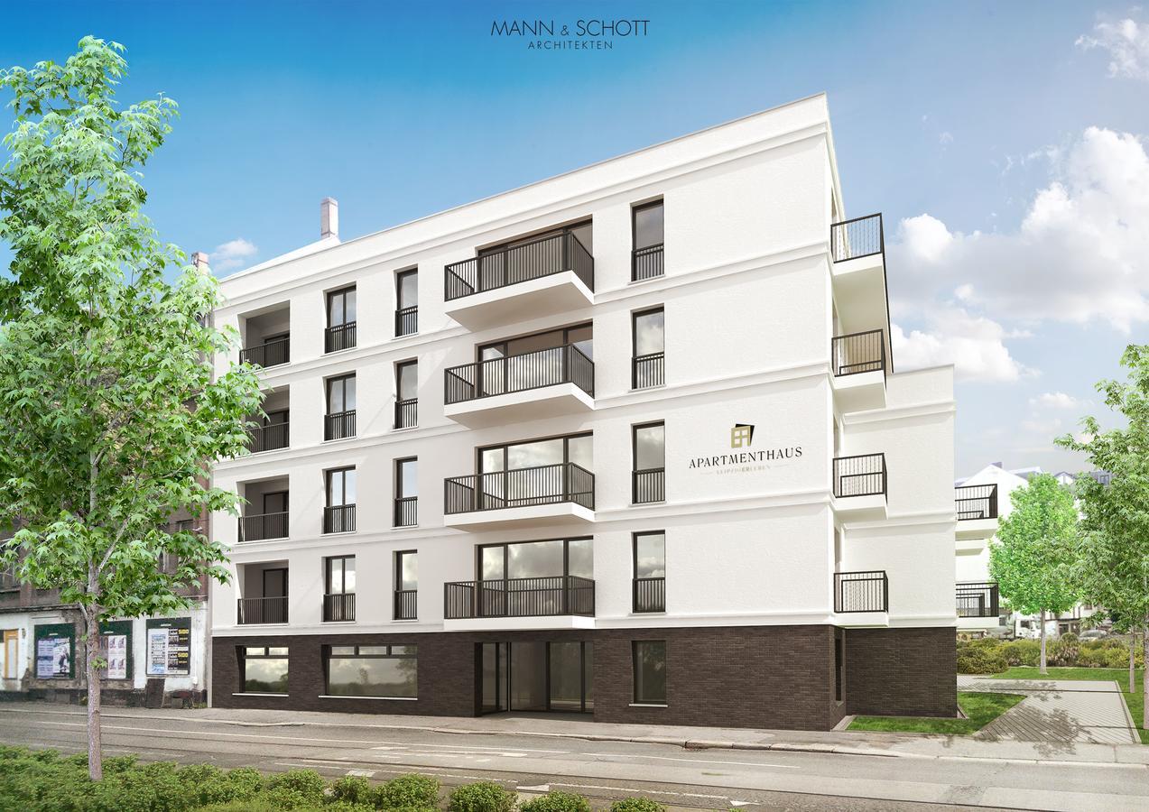 Leipzig Apartmenthaus Exteriér fotografie